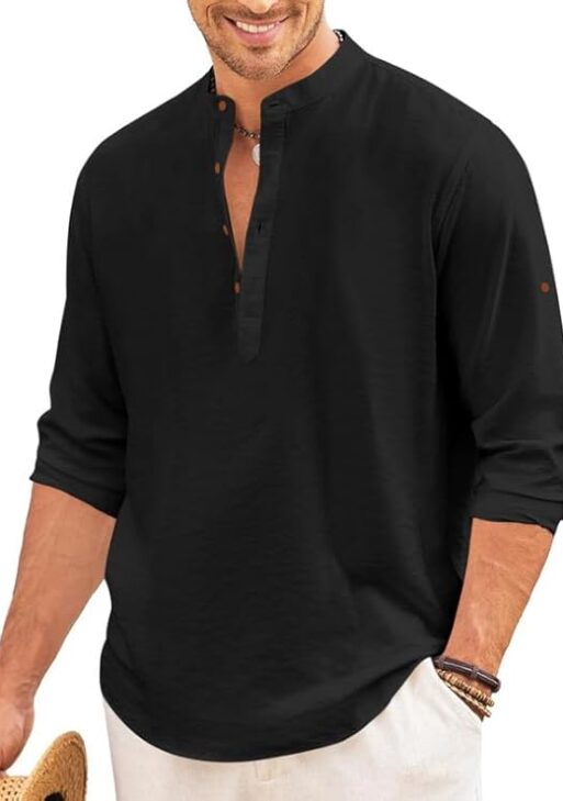 Cotton Casual Shirt Offering Wrinkle-Free Elegance Perfect for Workdays