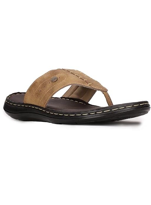 Terrance Cushion Brown Sandals,