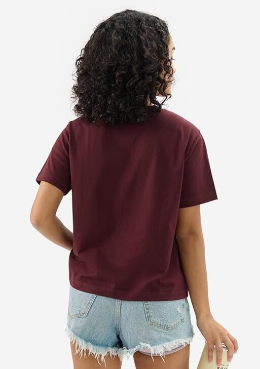 Cotton Graphic Print Oversized Fit Round Neck Plus Size T-Shirt