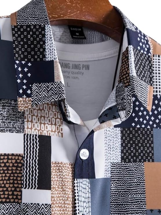 Regular Fit Shirt for Men | Half Sleeve Lycra Shirt - Image 2