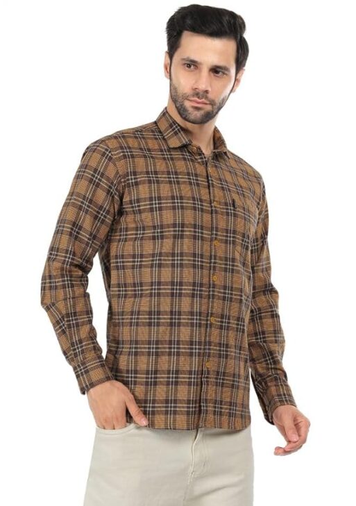 Button-Down Checked Shirt for Everyday Wear Shirt