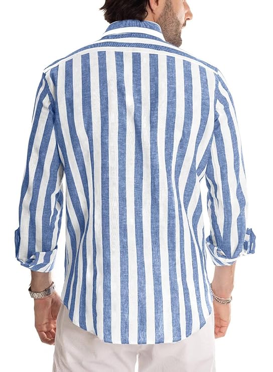 Men's Casual Shirts|| Linen Cotton Lining Shirts for Men - Image 1
