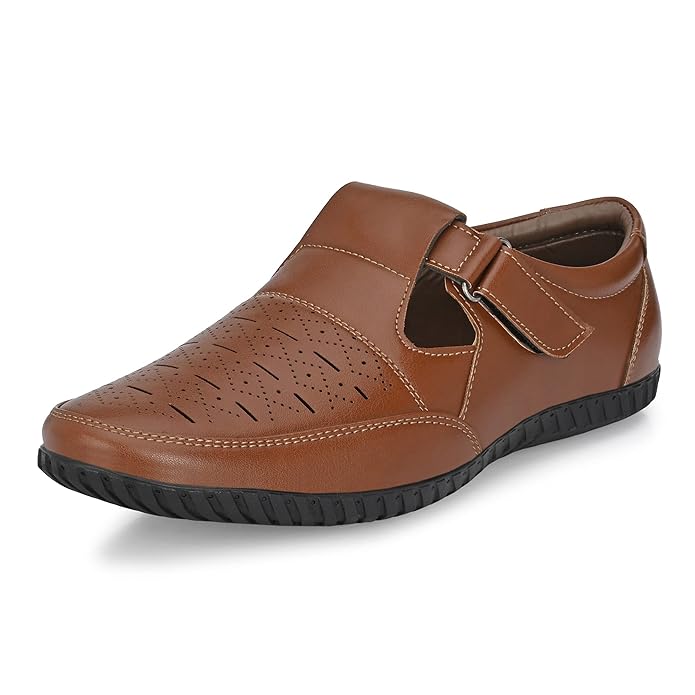 Centrino Sandal for men | Sandals with Cushioned Insocks, Hook & Loop Strap