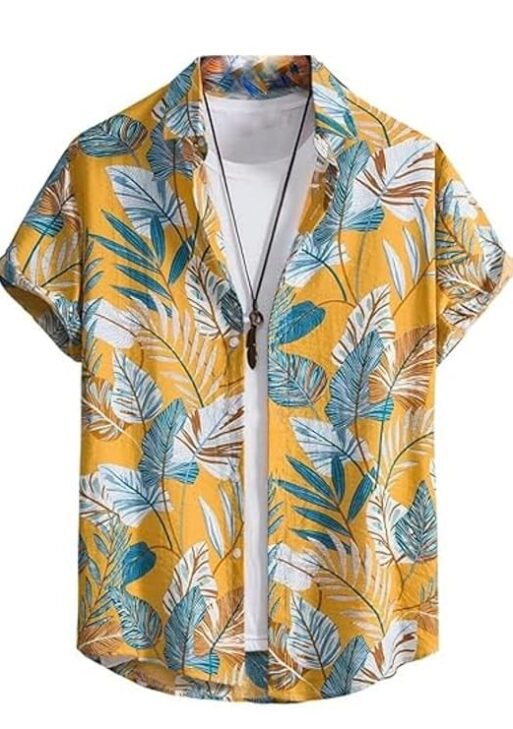 Casual Stylish Printed Regular Fit | Men Formal Half Sleeve Shirt